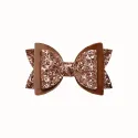 Triple Layer Glitter Leather and Velvet Hair Clip (Multiple Colors Available)