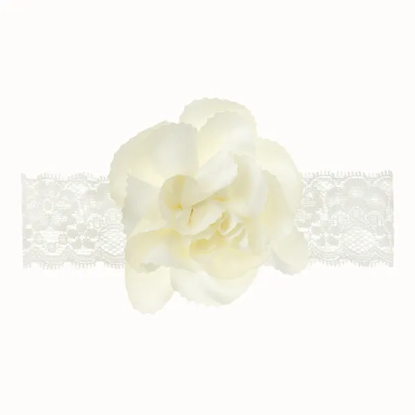 Elegant Lace Flower Headband