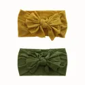 Soft Stretchy Knot Bow Wrap Headband