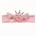 Baby Princess Floral Cat-Ears Crown Headband