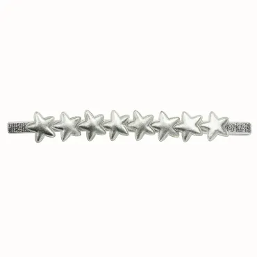 Shiny Silver Star Baby Headband