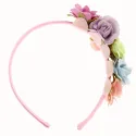 Spring Style Multicolor Fabric Flower Hairband