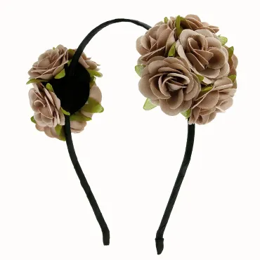 Flower Ears Hairband For Girls or Mums