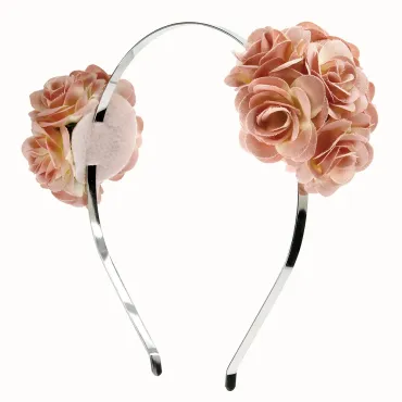 Flower Ears Hairbands For Girls (Two Options Available)