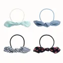 Multicolor Bow Ponytail Bows Set (8 Pieces)