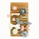 Soft Floral Baby Headband Set (10 Pieces)